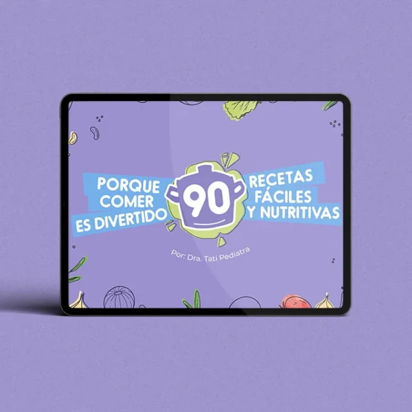 Porque comer es divertido, 90 recetas fáciles y nutritivas